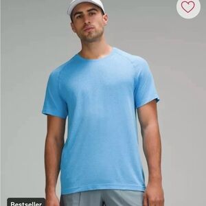 Lululemon Vent Tech Short-Sleeve Shirt/ Kayak Blue/ Kayak Blue Light/ XL
